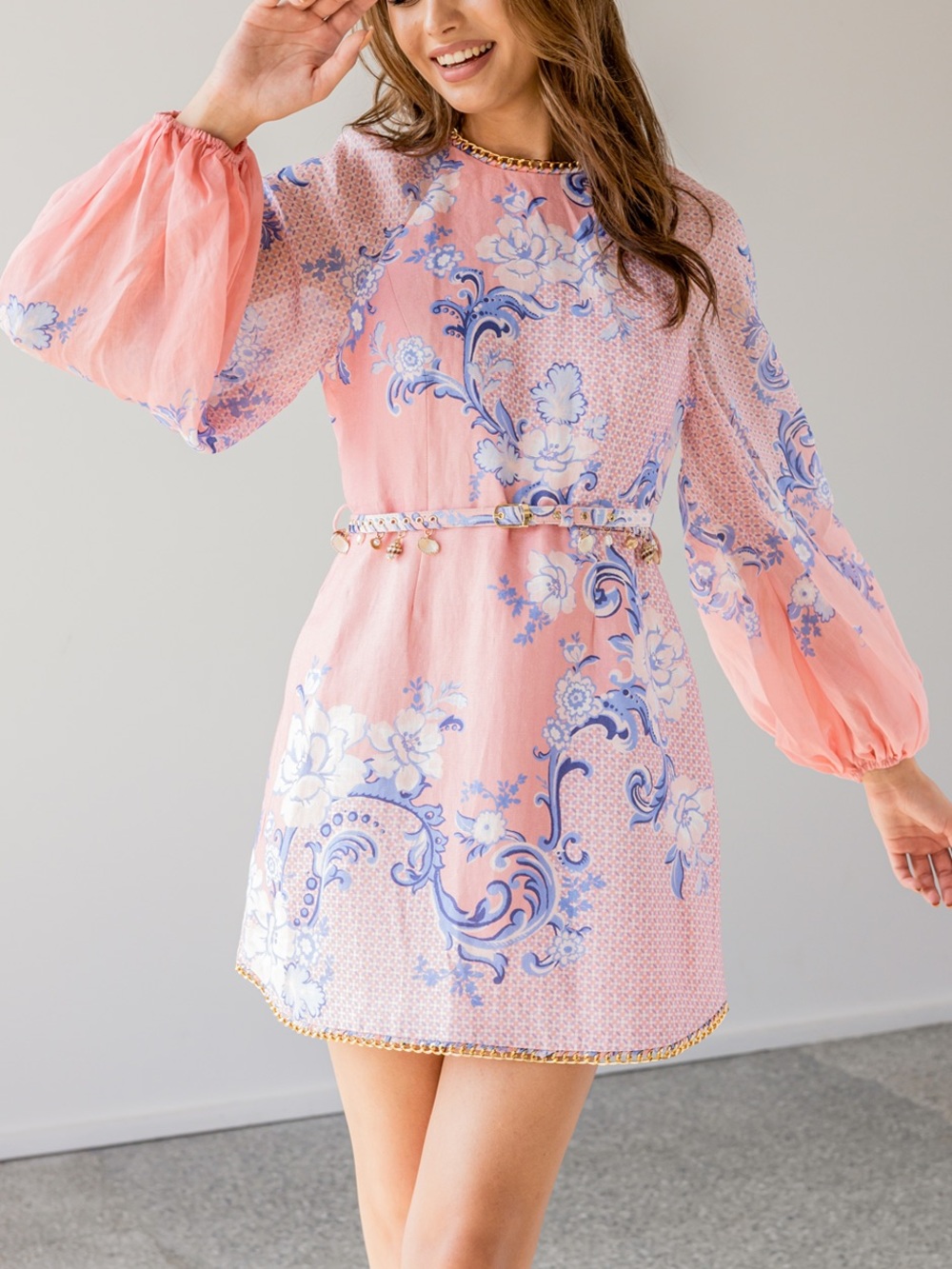 Zimmermann Postcard Mini Dress